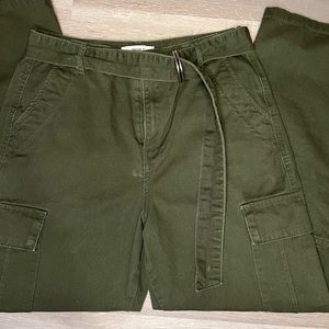 Forever 21 Green Cargo Pants